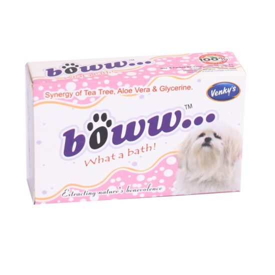 Venkys boww dog soap