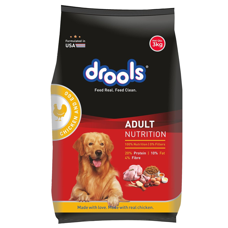 Drools chicken and egg 3kg adult