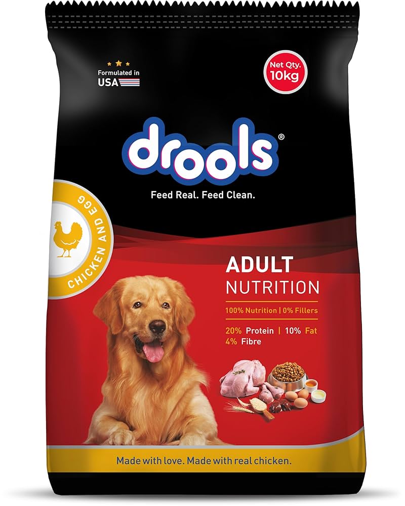 Drools chicken and egg 10kg adult