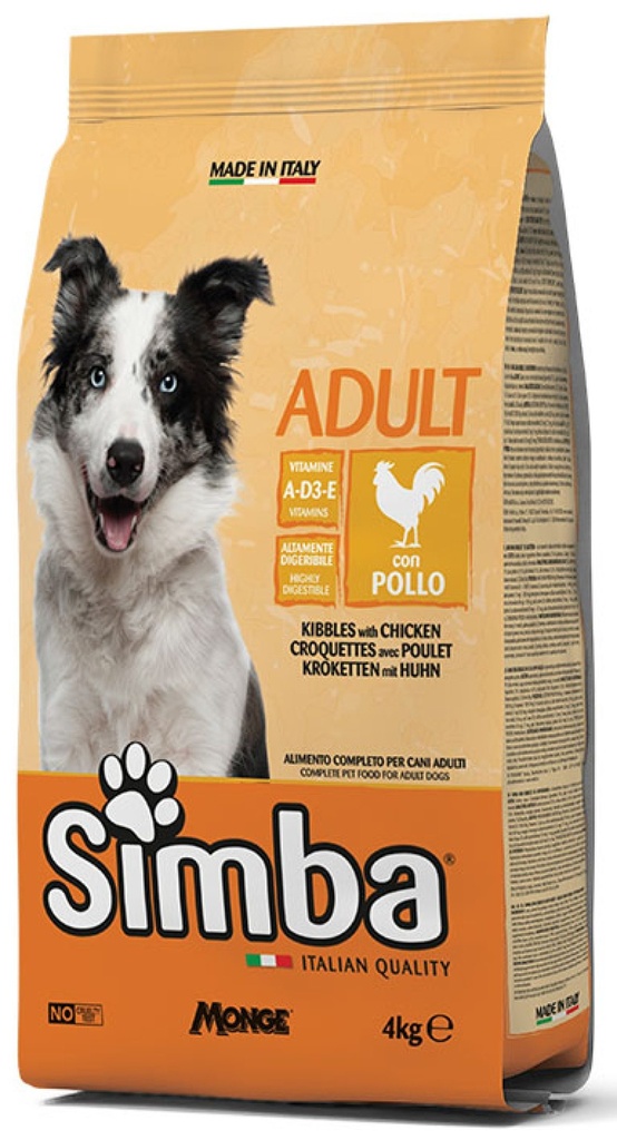 Simba adult dog food 4kg
