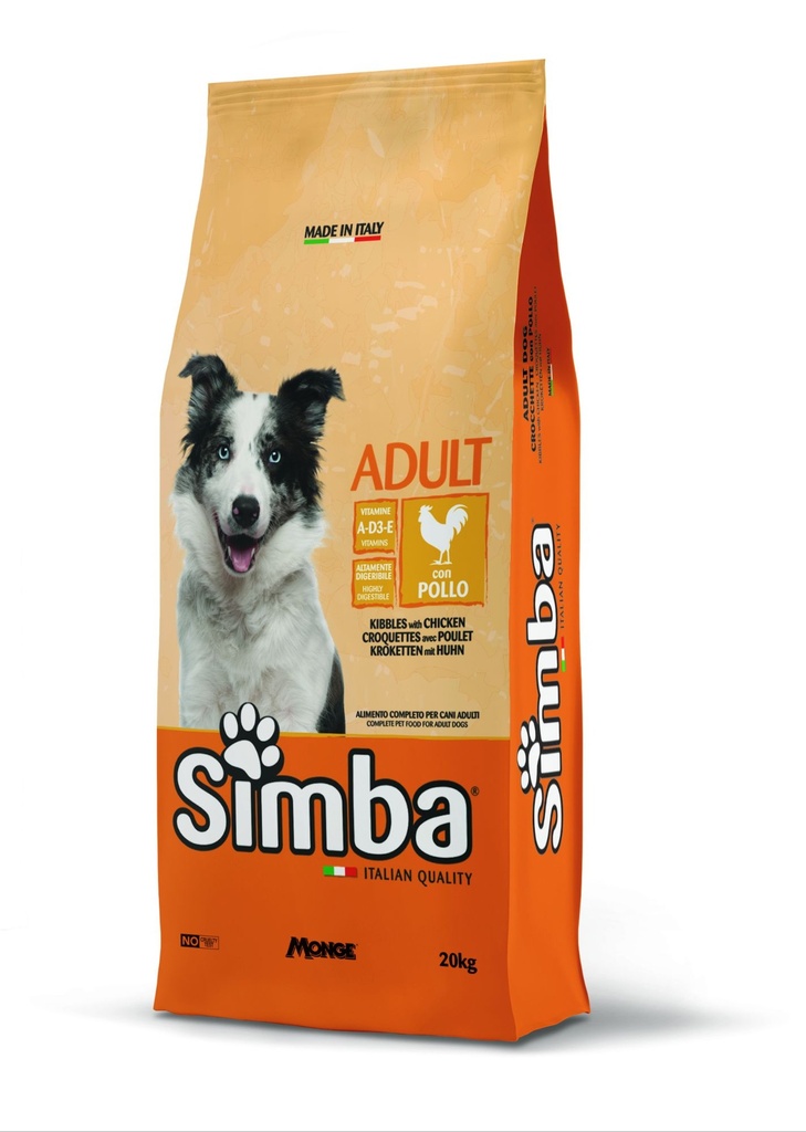 Simba adult dog food 20kg