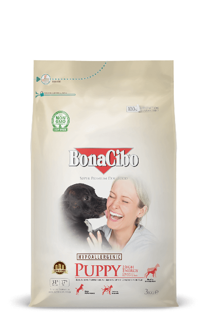 Bonacibo dog food puppy 3kg
