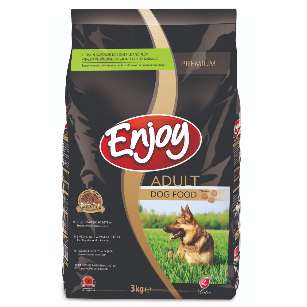 Enjoy dog food 1kg adult