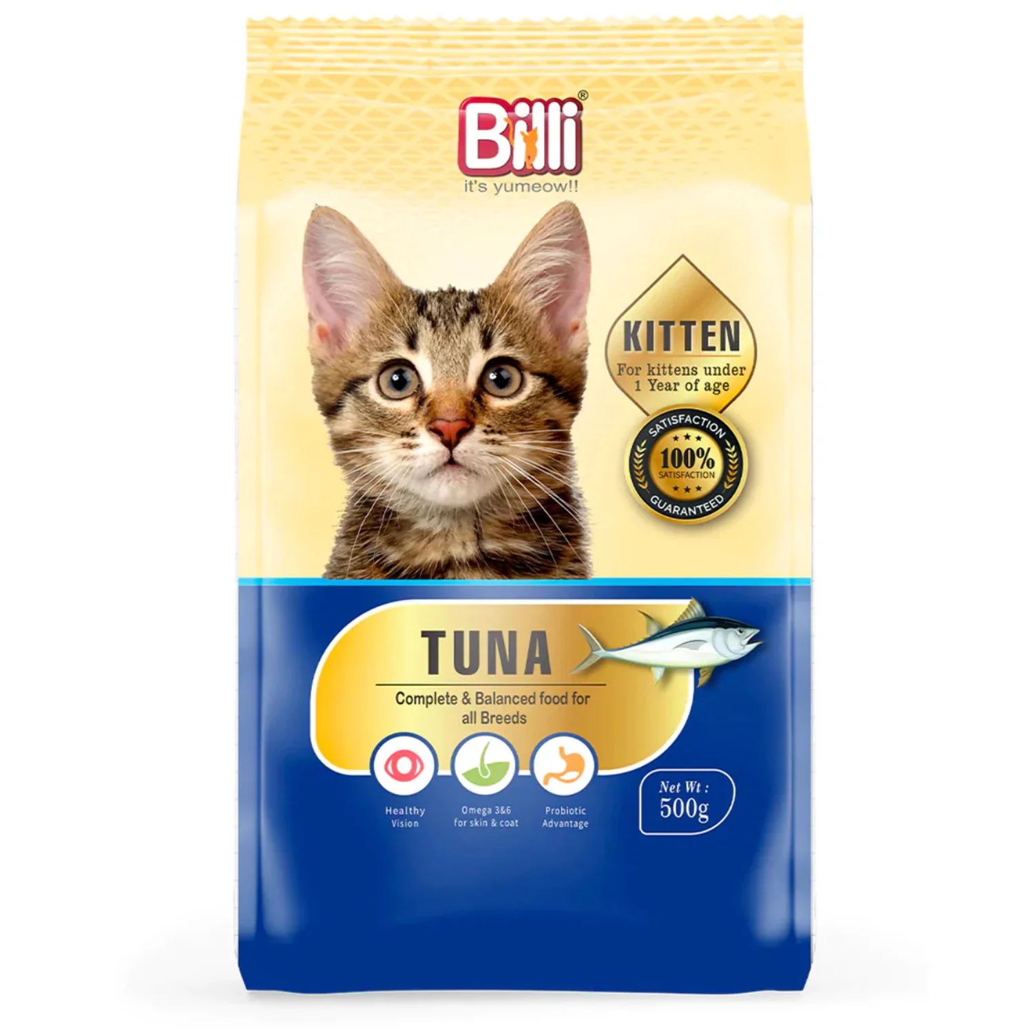 Billi cat food kitten 500gm