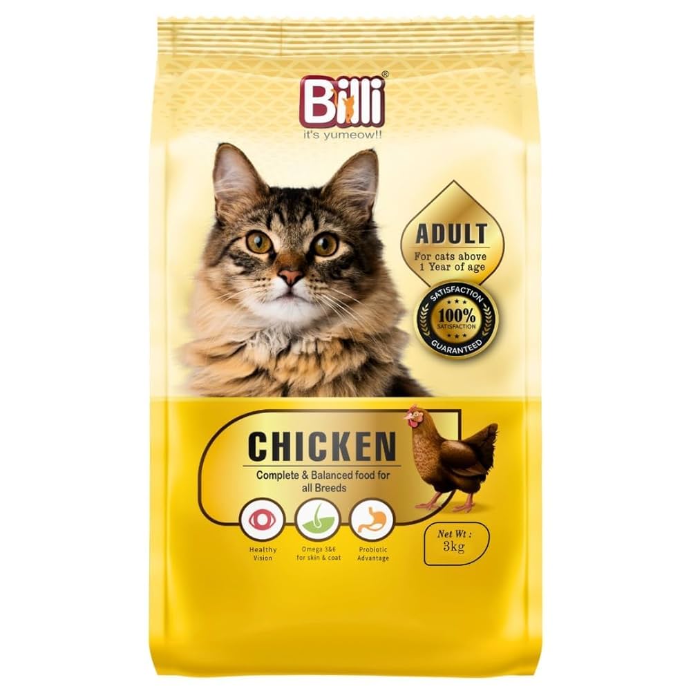 Billi cat food chicken adult 3kg