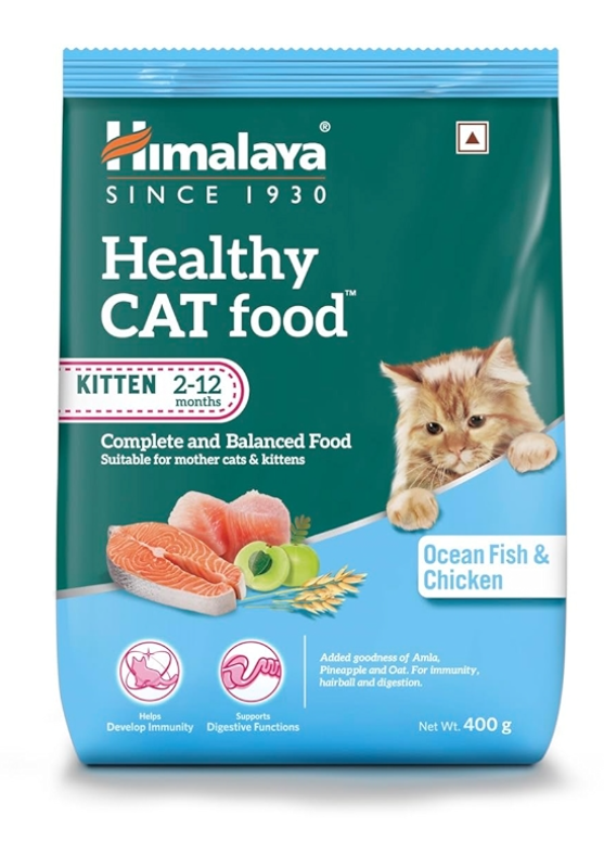 Himalayan healthy cat food 400gm kitten
