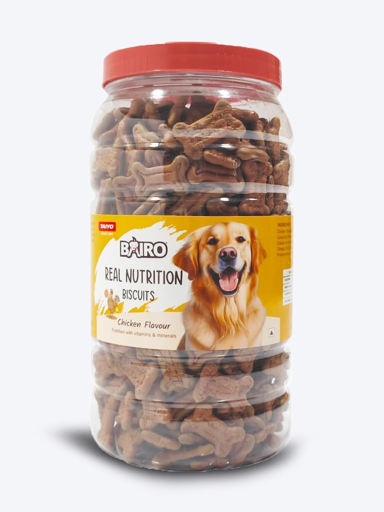 Bairo dog biscuit jar 500gm