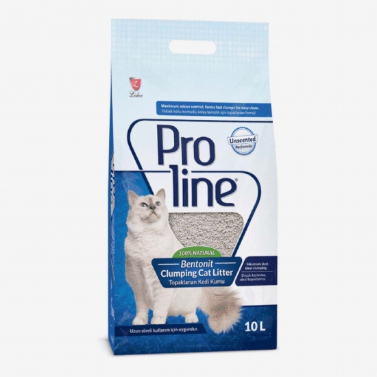 Cat litter pro line unscented 10kg