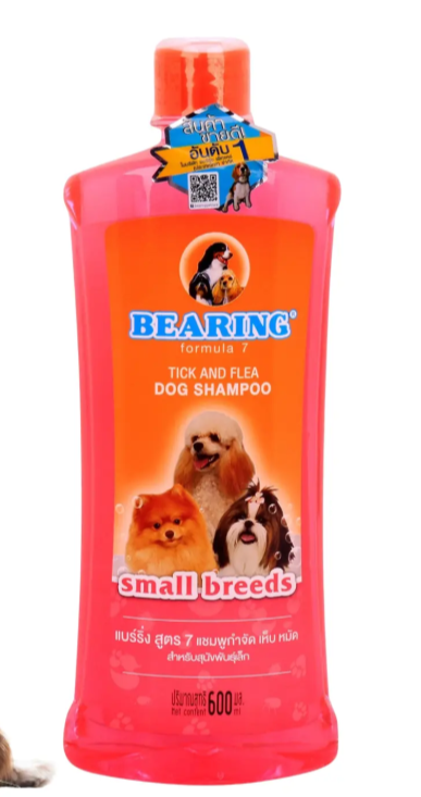 Bearing tick and flea dog shampoo 600 ml