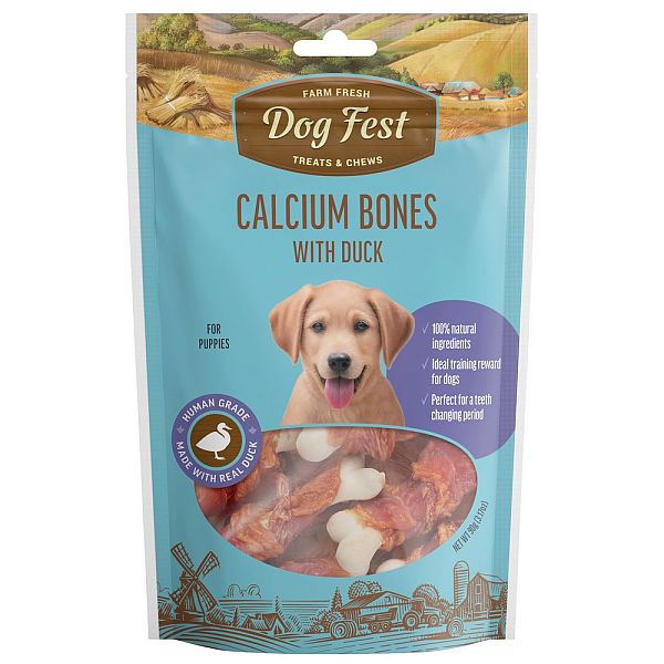Dog Fest Calcium Bones With Bones 90gm