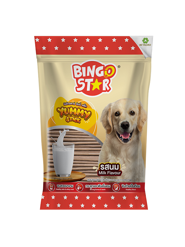 Bingo Star Milk Flavour 500gm
