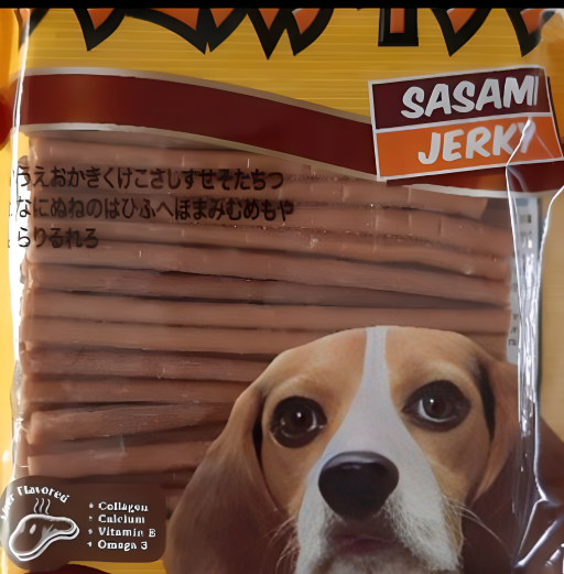 Sasami Jerky Real liver flavor 500gm