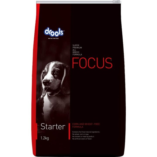 Drools Focus Dog Food starter 12kg 