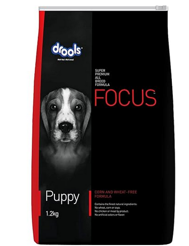 Drools focus Dog food puppy 1.2kg