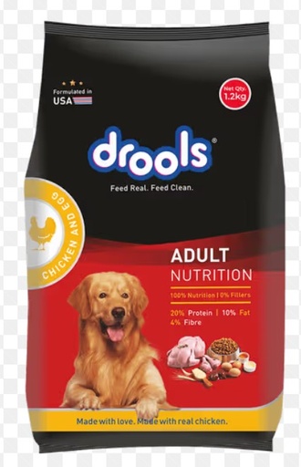 Drools chicken and egg 1.2kg adult