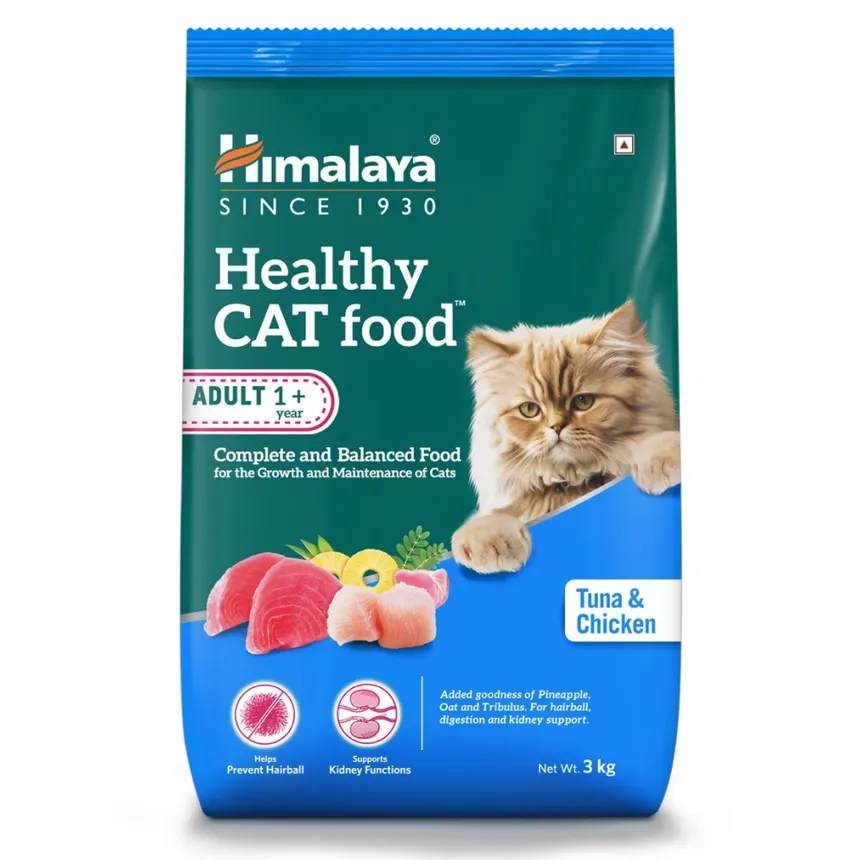 Himalayan healthy cat food 3kg adult