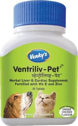 Ventriliv-pet 50 tab