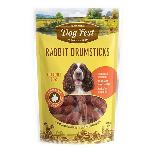Dog Fest Rabbit Drumsticks 90gm