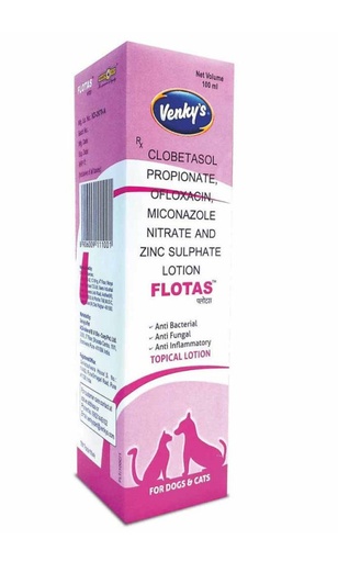 Venkys Flotas Lotion For Antibacterial 100ml