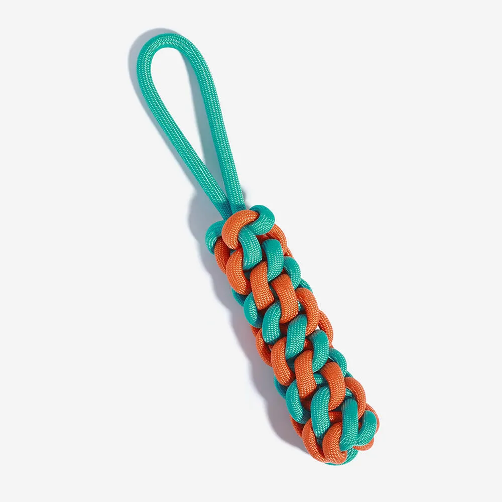 Dog rope toy (shape - twisted bat)
