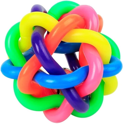 Rainbow ring toy for puppies